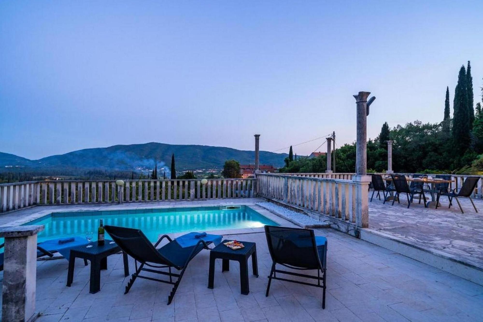Three Bedroom Villa Surrounded By Nature With Pool Gruda Exterior photo